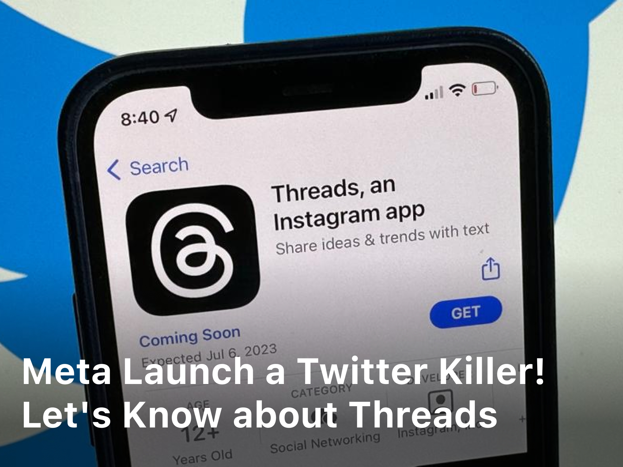 Threads: Meta's New Twitter Competitor; Threads; Twitter; Meta Launch a Twitter Killer,