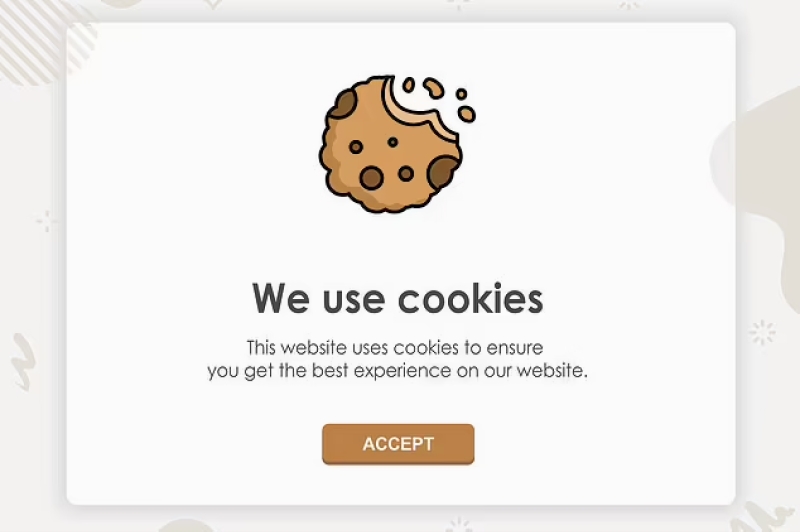 Not Accept Cookies on Website